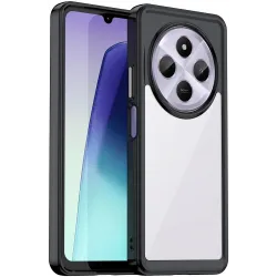 Phonesta Acrylic Hybrid Back Cover Hülle für Xiaomi Redmi 14C / Xiaomi Poco C75 - Schwarz
