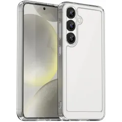 Phonesta Acrylic Hybrid Back Cover Hülle für Samsung Galaxy S25/S24 - Transparent