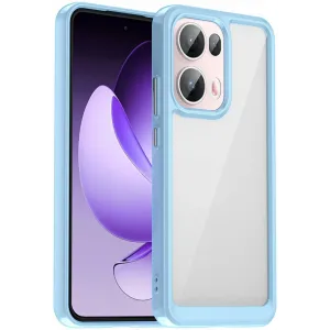 Phonesta Acrylic Hybrid Back Cover Hülle für Oppo Reno13 Pro - Blau