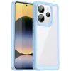 Phonesta Acrylic Hybrid Back Cover Hülle für Xiaomi Redmi Note 14 4G - Blau