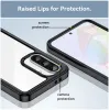 Phonesta Acrylic Hybrid Back Cover Hülle für Samsung Galaxy A36/A56 - Schwarz 5