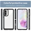 Phonesta Acrylic Hybrid Back Cover Hülle für Samsung Galaxy A36/A56 - Schwarz 8