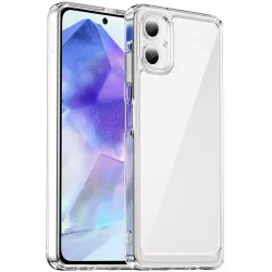 Phonesta Acrylic Hybrid Back Cover Hülle für Samsung Galaxy A06 4G - Transparent