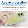 Phonesta Acrylic Hybrid Back Cover Hülle für Motorola Moto G85 - Blau 4