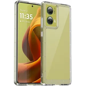 Phonesta Acrylic Hybrid Back Cover Hülle für Motorola Moto G85 - Transparent
