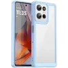 Phonesta Acrylic Hybrid Back Cover Hülle für Motorola Moto G75 - Blau