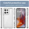 Phonesta Acrylic Hybrid Back Cover Hülle für Motorola Moto G75 - Transparent 2