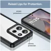 Phonesta Acrylic Hybrid Back Cover Hülle für Motorola Moto G75 - Schwarz 6
