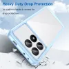 Phonesta Acrylic Hybrid Back Cover Hülle für Xiaomi Poco X6 Pro - Blau 3
