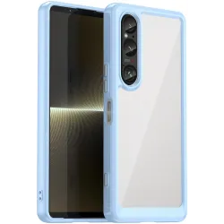 Phonesta Acrylic Hybrid Back Cover Hülle für Sony Xperia 1 VI - Blau