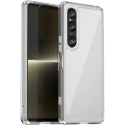 Phonesta Acrylic Hybrid Back Cover Hülle für Sony Xperia 1 VI - Transparent