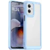Phonesta Acrylic Hybrid Back Cover Hülle für Motorola Moto G55 - Blau