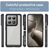 Phonesta Acrylic Hybrid Back Cover Hülle für Xiaomi 14T/14T Pro - Schwarz 2