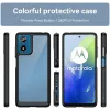 Phonesta Acrylic Hybrid Back Cover Hülle für Motorola Moto G04 / G04s / G24 / G24 Power / E14 - Schwarz 8