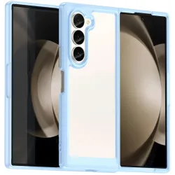 Phonesta Acrylic Hybrid Back Cover Hülle für Samsung Galaxy Z Fold 6 - Blau