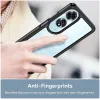Phonesta Acrylic Hybrid Back Cover Hülle für Oppo A60 4G - Schwarz 5