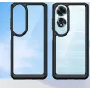 Phonesta Acrylic Hybrid Back Cover Hülle für Oppo A60 4G - Schwarz 8