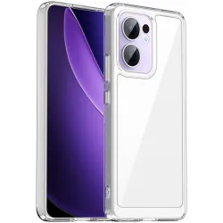 Phonesta Acrylic Hybrid Back Cover Hülle für Oppo Reno13 F 4G/5G / Reno13 FS 5G - Transparent