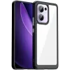 Phonesta Acrylic Hybrid Back Cover Hülle für Oppo Reno13 F 4G/5G / Reno13 FS 5G - Schwarz