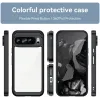 Phonesta Acrylic Hybrid Back Cover Hülle für Google Pixel 9 Pro XL - Schwarz 8