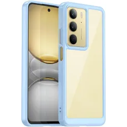 Phonesta Acrylic Hybrid Back Cover Hülle für Realme 14x / C75 - Blau