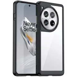 Phonesta Acrylic Hybrid Back Cover Hülle für OnePlus 12 - Schwarz