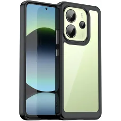 Phonesta Acrylic Hybrid Back Cover Hülle für Xiaomi Redmi Note 14 4G 164.8mm - Schwarz