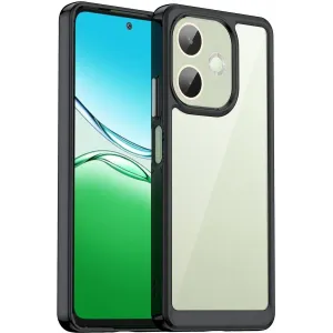 Phonesta Acrylic Hybrid Back Cover Hülle für Oppo A5 Pro - Schwarz