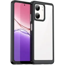 Phonesta Acrylic Hybrid Back Cover Hülle für Oppo A5x - Schwarz