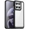 Phonesta Acrylic Hybrid Back Cover Hülle für Motorola Moto G67/G77 - Schwarz