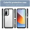 Phonesta Acrylic Hybrid Back Cover Hülle für Xiaomi Redmi A7 Pro - Schwarz 1