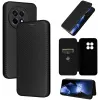 Phonesta Carbon Fiber Skin Book Wallet Klapphülle für OnePlus 13R - Schwarz 7