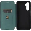 Phonesta Carbon Fiber Skin Book Wallet Klapphülle für Samsung Galaxy A16 - Dunkelgrün 6