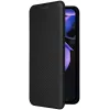Phonesta Carbon Fiber Skin Book Wallet Klapphülle für Google Pixel 9a - Schwarz 8