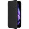 Phonesta Carbon Fiber Skin Book Wallet Klapphülle für Oppo Reno13 F 4G/5G / Reno13 FS 5G - Schwarz 8