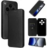 Phonesta Carbon Fiber Skin Book Wallet Klapphülle für Oppo Find X8 Pro - Schwarz 7