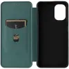Phonesta Carbon Fiber Skin Book Wallet Klapphülle für Motorola Moto G05 / Moto E15 - Dunkelgrün 4
