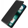 Phonesta Carbon Fiber Skin Book Wallet Klapphülle für Nothing Phone (3a) Lite - Schwarz 5