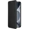 Phonesta Carbon Fiber Skin Book Wallet Klapphülle für Xiaomi Redmi Note 15 Pro Plus / Xiaomi Poco M8 Pro - Schwarz 1
