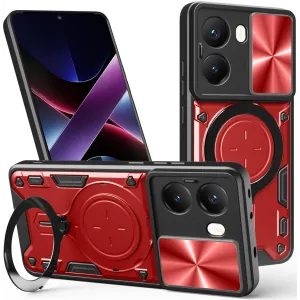 Phonesta CamLock Back Cover Hülle für Xiaomi Poco X7 Pro - Rot