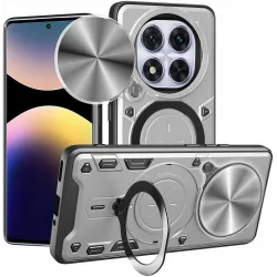 Phonesta CamLock Back Cover Hülle für Xiaomi Redmi Note 14 Pro 4G - Silber