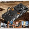 Phonesta CamLock Back Cover Hülle für HONOR 400 Pro - Schwarz 8