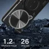 Phonesta CamLock Back Cover Hülle für HONOR Magic8 Lite - Schwarz 6