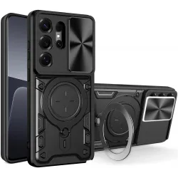 Phonesta CamLock Back Cover Hülle für Samsung Galaxy S26 Ultra - Schwarz