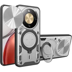 Phonesta CamLock Back Cover Hülle für HONOR Magic8 Lite - Silber
