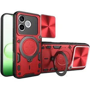Phonesta CamLock Back Cover Hülle für HONOR 600 Lite - Rot
