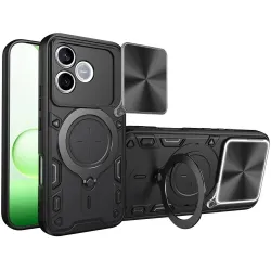 Phonesta CamLock Back Cover Hülle für HONOR 600 Lite - Schwarz