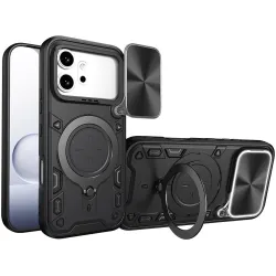Phonesta CamLock Back Cover Hülle für HONOR 600/600 Pro - Schwarz