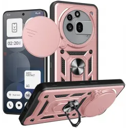Phonesta CamShield Back Cover Hülle für Nothing Phone (3a) Pro - Roségold