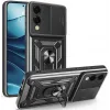 Phonesta CamShield Back Cover Hülle für Samsung Galaxy S25 Edge - Schwarz